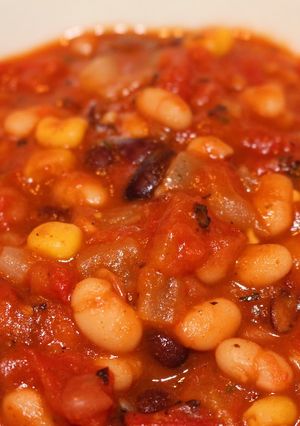 A picture of Taco Soup.