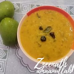 A picture of Hyderabadi Kairi Ki Khatti Daal.