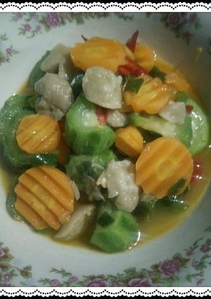 Foto resep Tumis Oyong sederhana