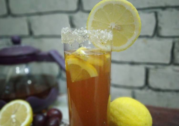 makanan Lemon Tea yang merasakan kenyamanan