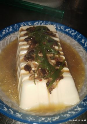 Foto resep Kukus tofu (tahu sutra)