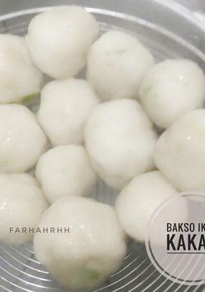 Foto resep Bakso Ikan Kakap (Kenyal Tanpa Borax)
