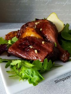 Serpenyős édes-fűszeres kacsa recept fotója