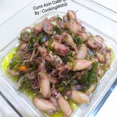 รูปของ Cumi Asin Cabe Ijo