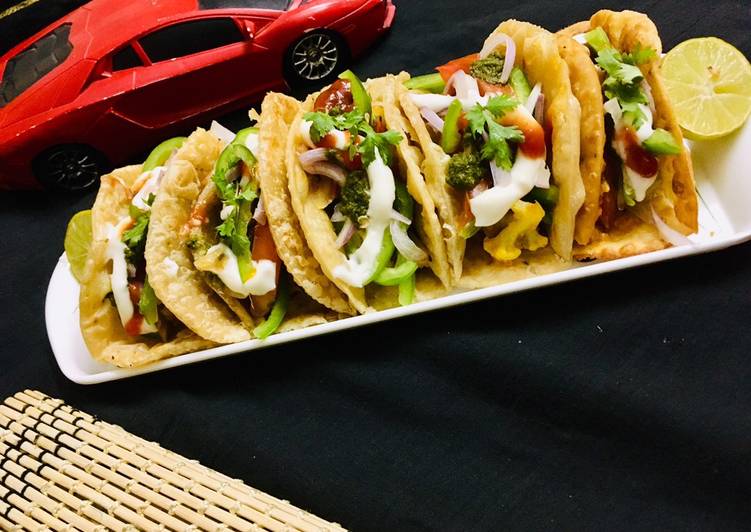 Recipe: Perfect Desi Tacos ๐ฎ Recipe: Perfect Desi Tacos ๐ฎ