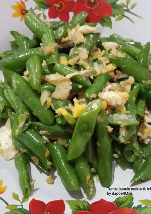 Foto resep Cah buncis telur