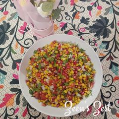 A picture of Cold Chana Daal Chaat.