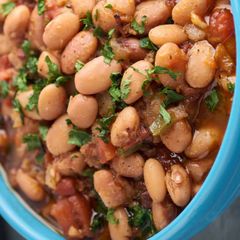 A picture of Charro Beans.