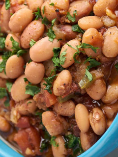 A picture of Charro Beans.