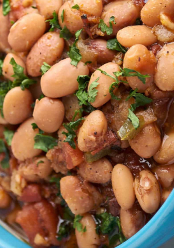 A picture of Charro Beans.