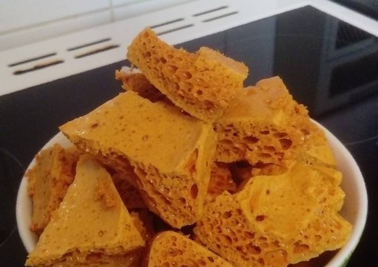 Cinder toffee