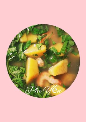 Hình của món Canh khoai lang.