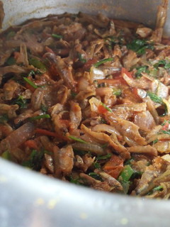 A picture of Wet fry omena.