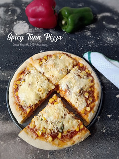 Foto resep Spicy Tuna Pizza