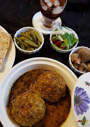 عکسی از دستور کوفته برنجی