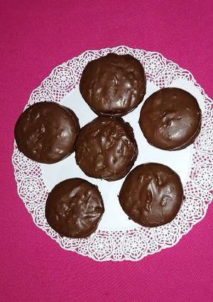 Una foto de Alfajores de Chocolate