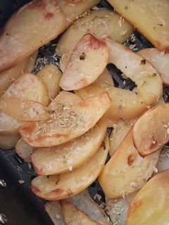 Foto de Batata rústica na airfryer
