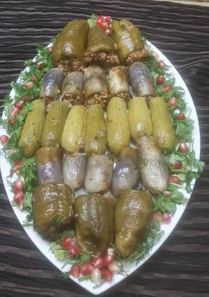 صورة لوصفة محشى مشكل على الطريقة المصرية