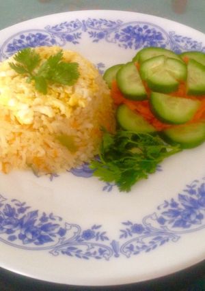 صورة لوصفة 🍚ارز الجزر بالبيض🍚