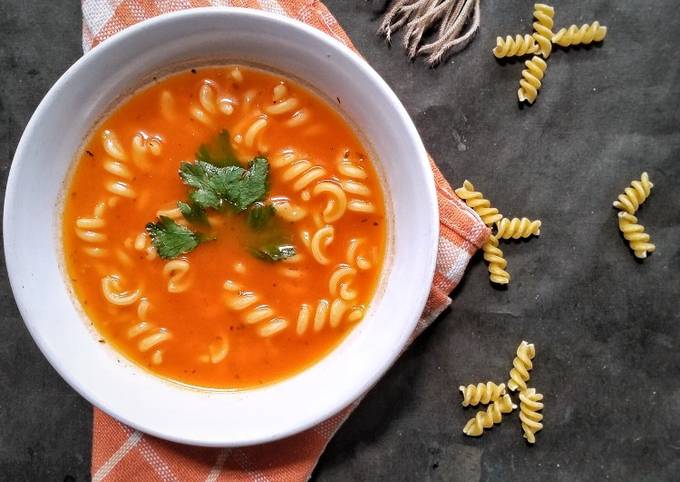 Cara Gampang Membuat Bolognase macaroni soup yang Lezat Sekali