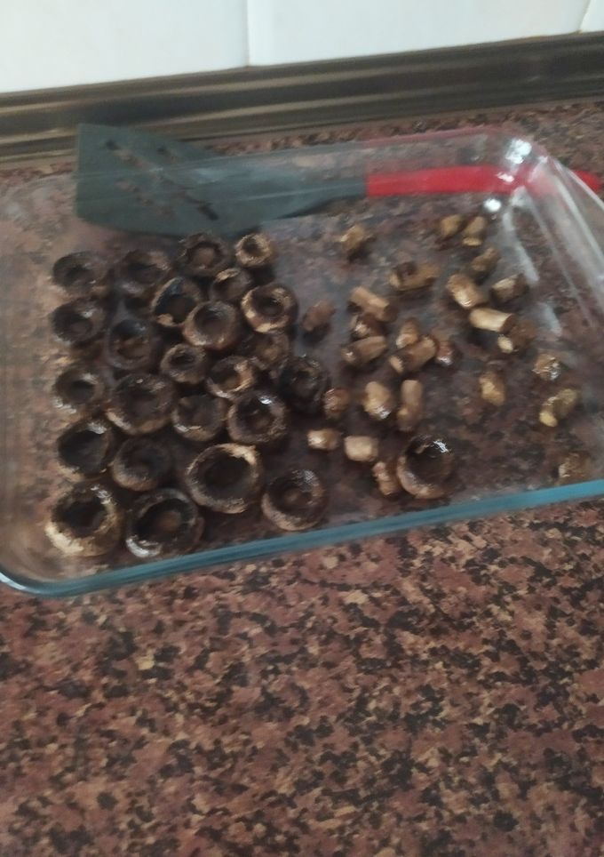 Una foto de Champiñones al horno