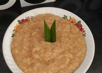 Resep Mudah Bubur Ketan Sedap