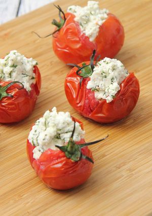 Töltött paradicsom recept fotója