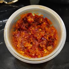 A picture of Coconut Garlic Chutney.