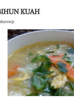 Foto resep Bihun Kuah