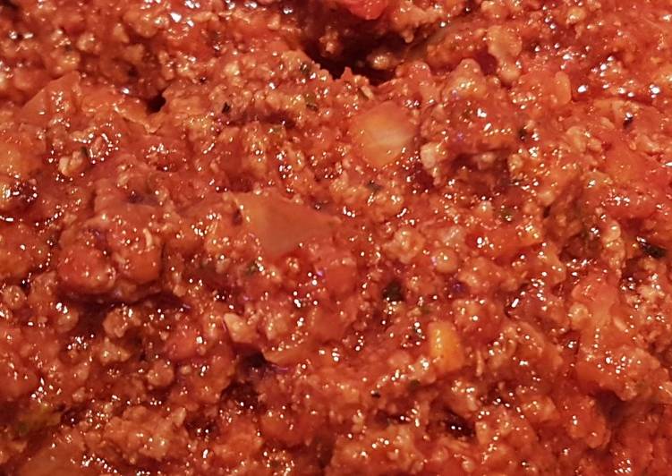 Recipe of Perfect Meat Sauce