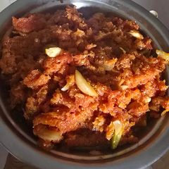 A picture of Gajar halwa.