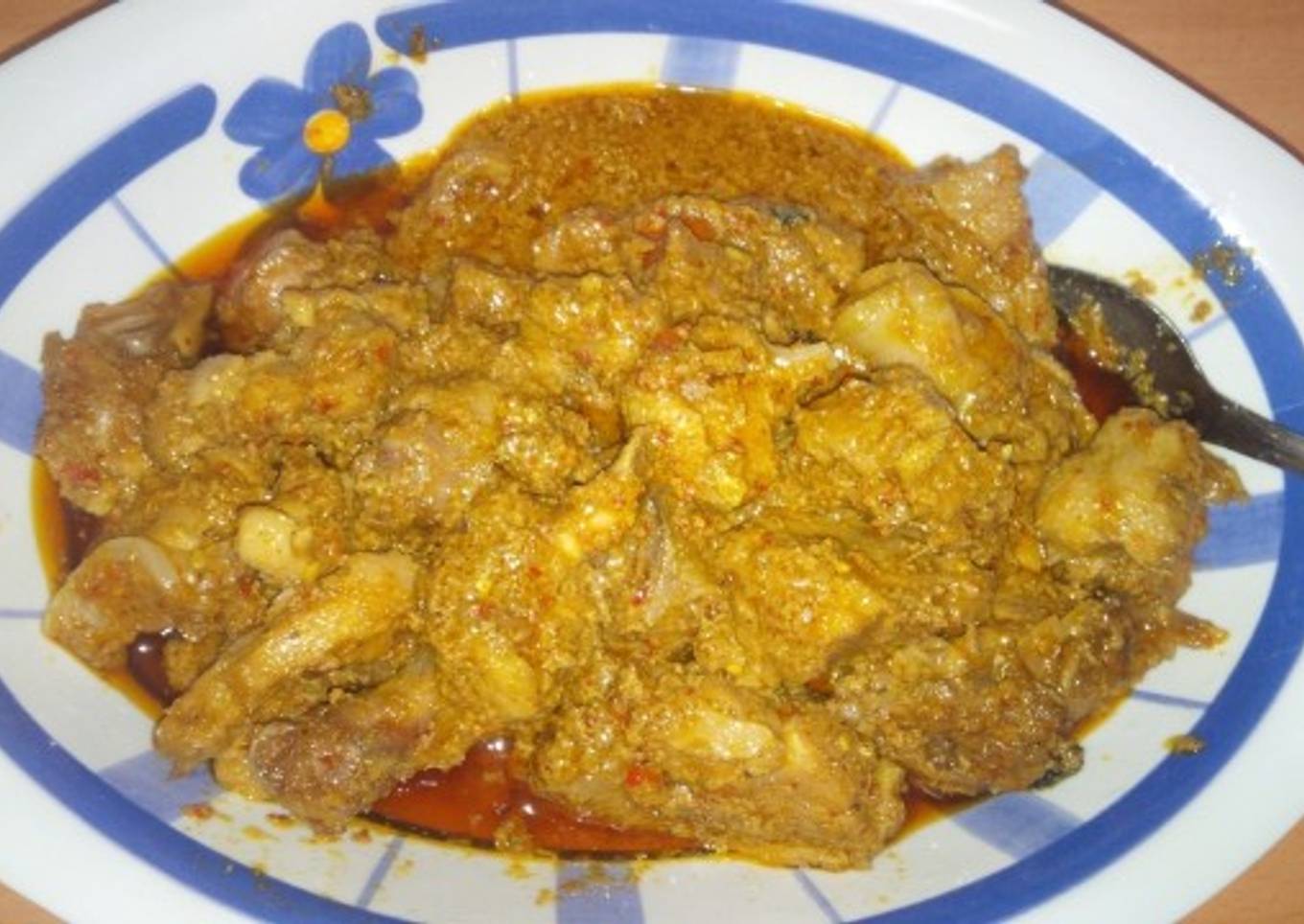 Kalio bebek padeh (baby duck) khas minang