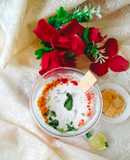 Mint Garlic Dip 😋 Herbed yogurt Curd Dip