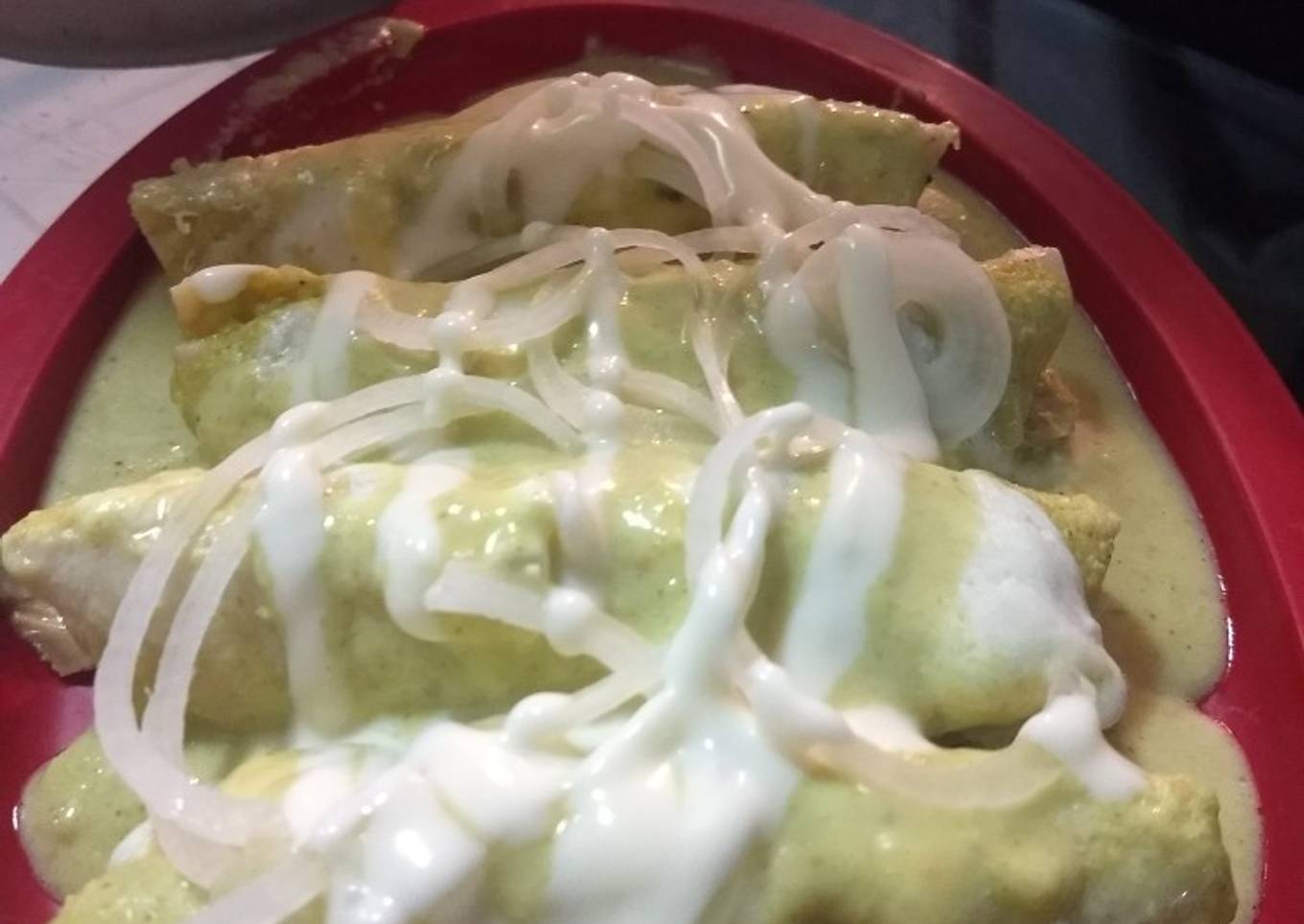 Enchiladas Suizas Verdes