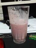 Milk shake de Frutillas
