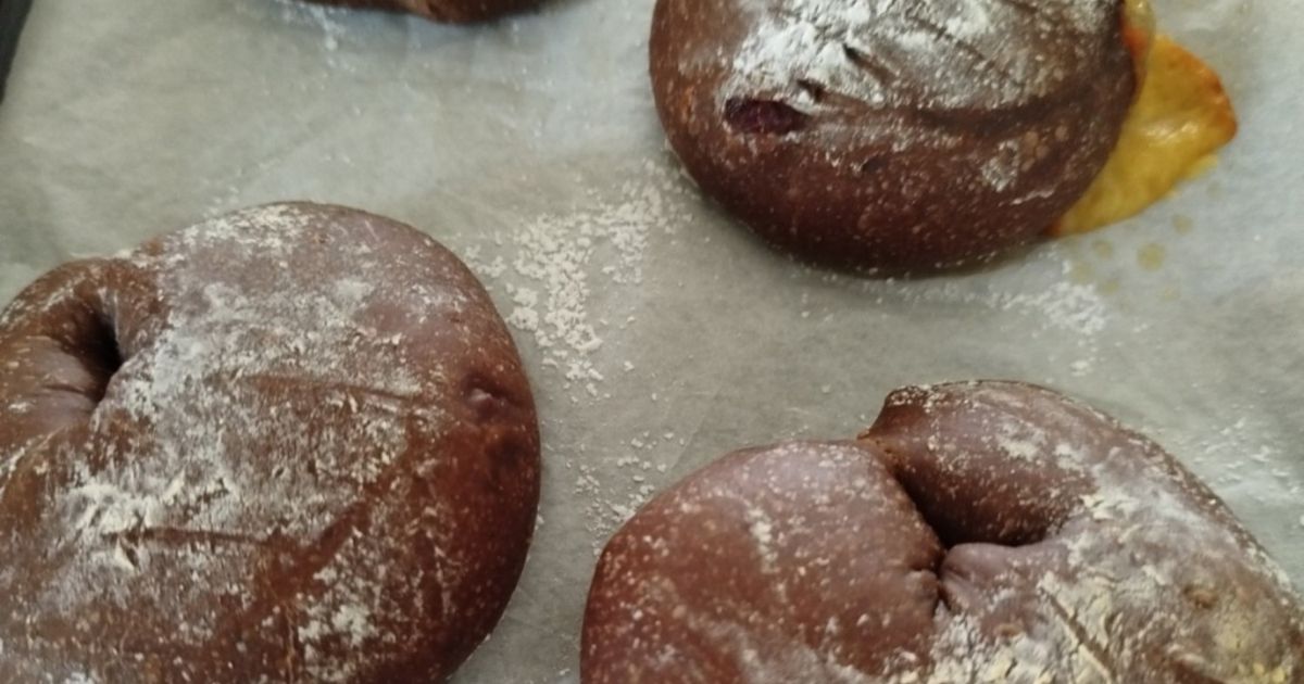 Choco Cheese Bread (from discard sourdough)