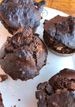 Una foto de Muffin fit proteicos chocolate