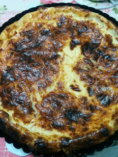 Una foto de Quiche lorraine ligera