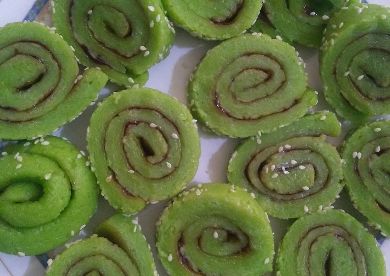 Resep 31. Moci gulung takaran sendok