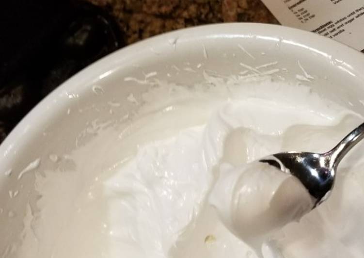 Recipe of Perfect White Mountain Frosting