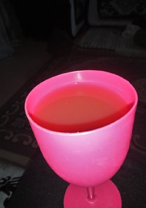 A picture of Pineapple and Watermelon Juice.