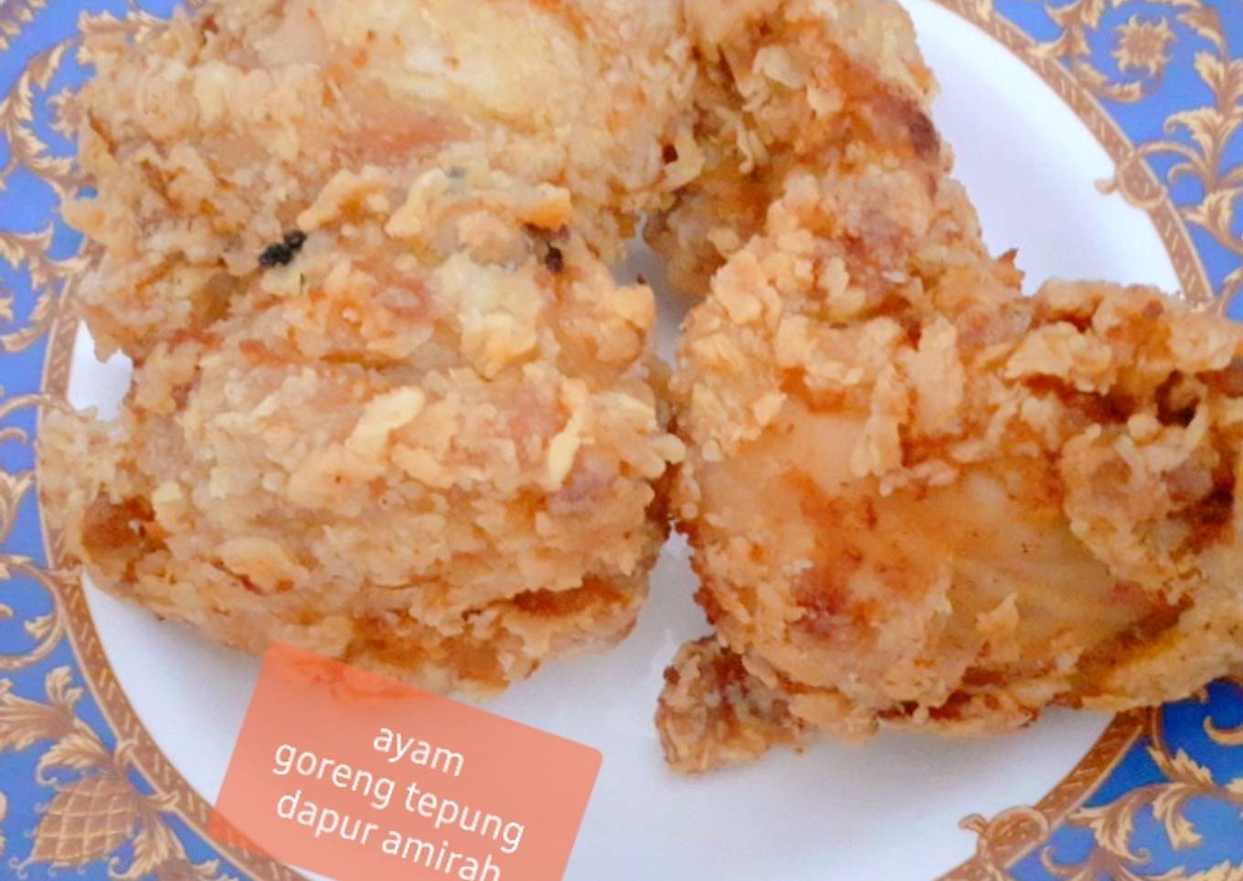 Ayam goreng tepung kress