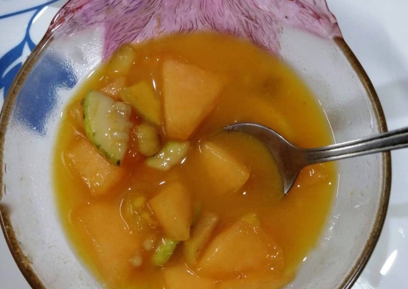 Tangu fruit chaat