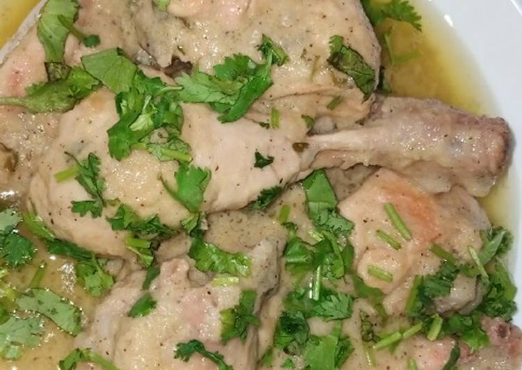 Recipe of Appetizing Afghani Chicken Karahi