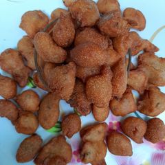 A picture of Khasta gulgula.