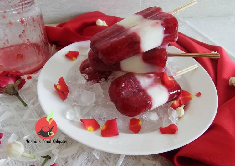 Recipe of Plum &amp; Coconut Yogurt Ice Lollies in 22 Minutes for Family