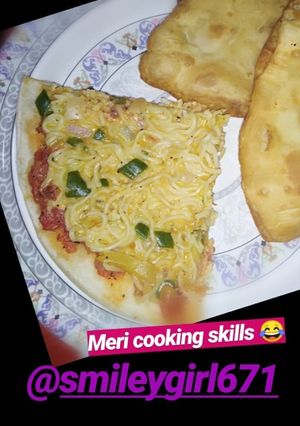 A picture of Maggi Pizza.