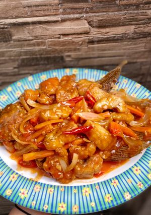 Foto resep Gurame asam manis