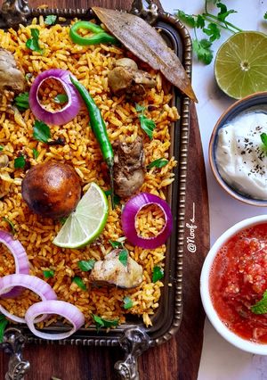 Foto resep Briyani Daging tanpa Basmati