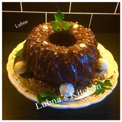 A picture of Chocolate bundt cake.